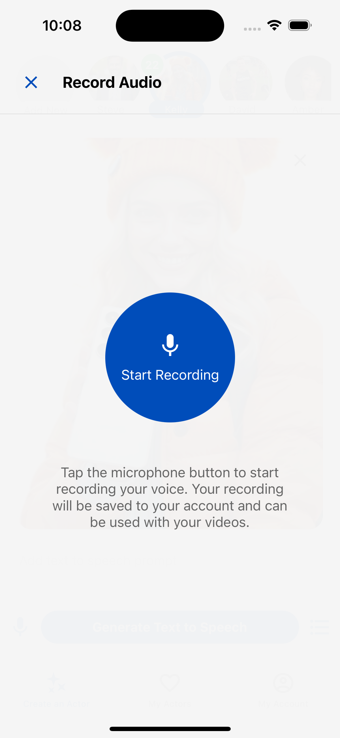 Voice Recording